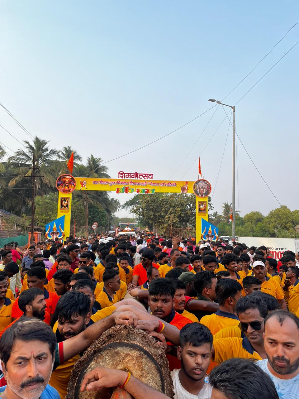 बारा वाड्याचा श्री देव भैरी सहाणेवर विराजमान